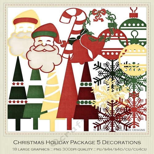 Mix Christmas Holiday Graphics - CC5