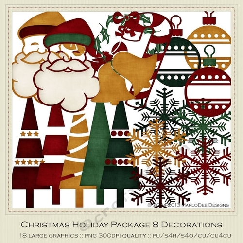 Mix Christmas Holiday Graphics - CC8