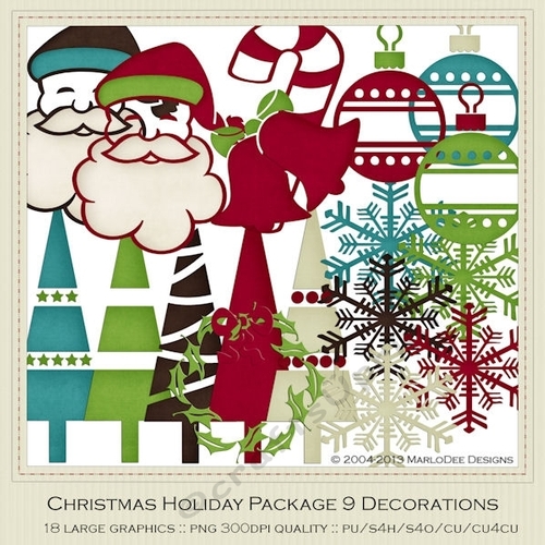 Mix Christmas Holiday Graphics - CC9