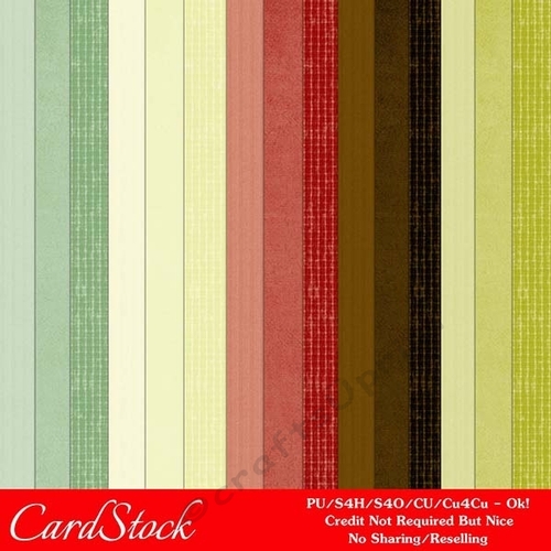 Christmas Colors 10 Cardstock A4 Digital Paper Backgrounds