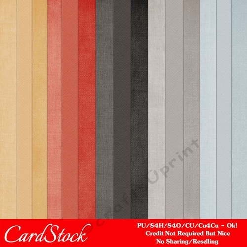 Winter Season Colors 6 Cardstock Textures Digital Paper Backgrounds