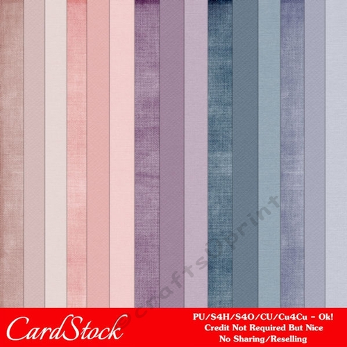 Winter Season Colors 10 Cardstock Textures A4 Digital Paper Backgrounds
