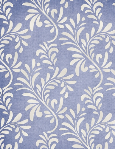 Elegant Lighter Blue Background with Pearl Cream Color Swirl Pattern (WC1)