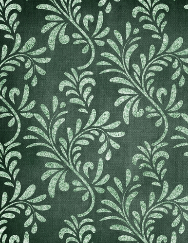 Elegant Dark Green Background with Glitter Swirl Pattern (WC1)