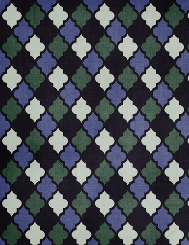 Winter Season Colors 1 Moroccan Pattern Background 2 (WC1)