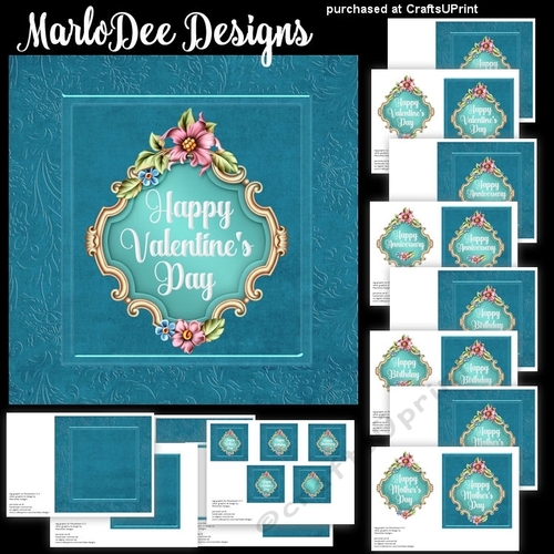 Beautiful Teal Blue with Elegant Golden Tag Bumper Kit