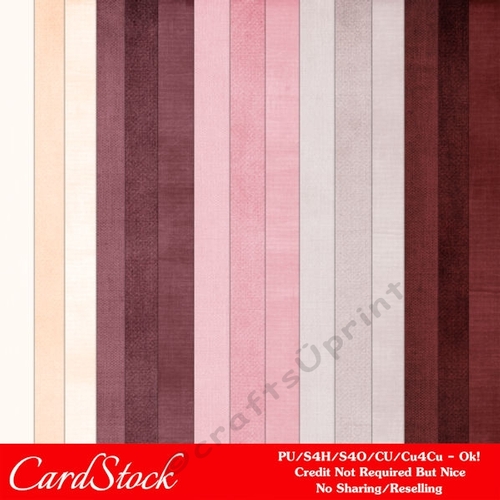 Valentines Day Colors 21 - Cardstock Texture A4 Size Backgrounds