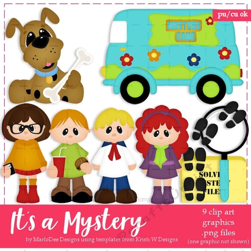 Its a Mystery Scooby Clipart 