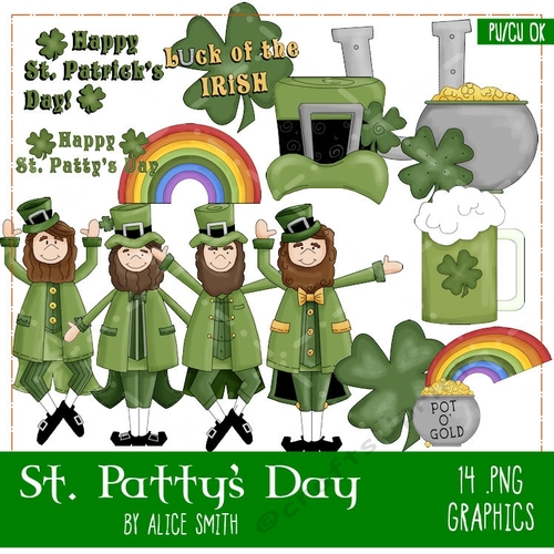 St. Pattys Day Clipart Graphics