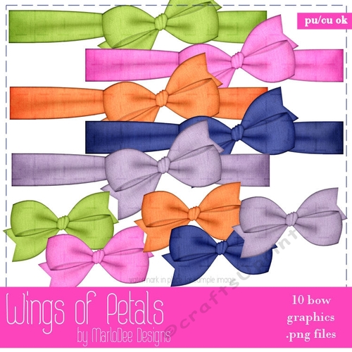 Wings of Petals - Bows