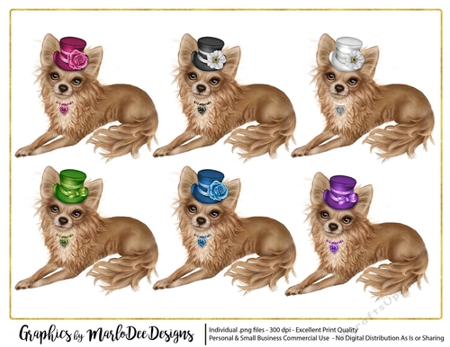Light Brown Chihuahua Dog Graphics