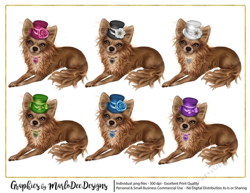 Brown Chihuahua Dog Graphics