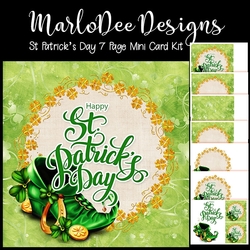 St. Patricks Day 8x8 Card Kit