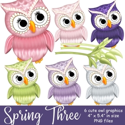 Spring Season THREE - Owl Graphics 