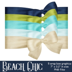 Beach Chic - Wrap Style Bow Graphics