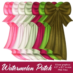 Watermelon Patch - Bow Graphics {set 2}