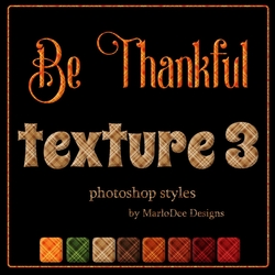 Be Thankful Fall Colors Plaid Texture Photoshop Styles
