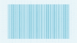 Blue Stripe Effect on White Background