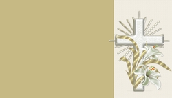 Silver & Golden Cross Background 