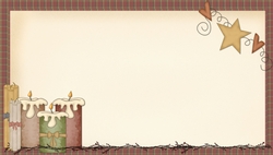 Grubby Candles Country Themed Background d1
