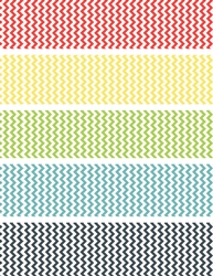 Day Outside Multi Color A4 Digital Chevron Zig Zag Paper Background