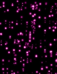 Bokeh Pattern Drops Purple on Black A4 Size Digital Paper Background