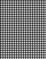 Black & White Country Gingham Pattern A4 Size Digital Paper Background {CCSG}