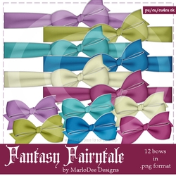 Fantasy Fairytale Colors - Bows pkg 1