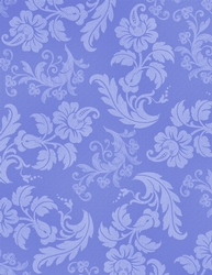 Blue Elegant Floral Pattern A4 Size Digital Paper Background {HMB}