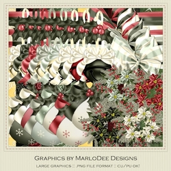 Christmas Colors 1 - Digital Designer Graphics Collection 3