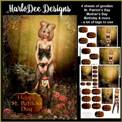 Fantasy Fairy in the Woods - Mix Sentiments Card Mini Kit