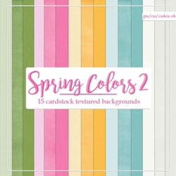 Spring Colors 2 - Cardstock Texture A4 Size Backgrounds