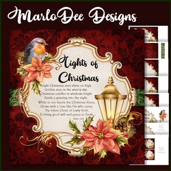 Christmas Poem 8x8 Mini Card Kit 2