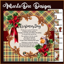 Christmas Poem 8x8 Mini Card Kit 3
