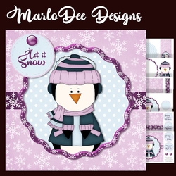 Penguin 8x8 Mini Card Kit