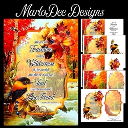 Autumn Travelers Friendship Mini Card Kit