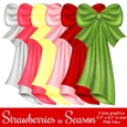 Strawberries in Season - Bow Graphics (set 2)