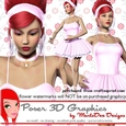 Beautiful Ballerina Dancer in Pink Color Dress Poser Graphics