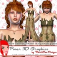 Female Elf Fantasy Poser Graphics package 4