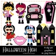 Halloween High Clip Art