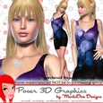 Date Night Out Sexy Woman Poser Graphics set 2