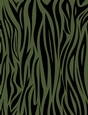 Green & Black Animal Zebra Stripes A4 Digital Background
