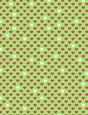Berry Red & White Hearts on Lime Green Digital A4 Paper Background {BC}