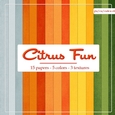 Citrus Fun Colors A4 Digital Cardstock Paper Backgrounds