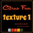 Citrus Fun Colors Texture Photoshop Styles
