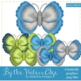 By the Waters Edge Colors Butterfly Graphics 2