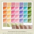 Easter Colors Elegant Photoshop Styles