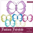 Fantasy Fairytale Colors - Butterfly Graphics pkg 1