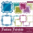 Fantasy Fairytale Colors - Journal Tag Graphics