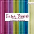 Fantasy Fairytale Colors - Scrapbook Size Cardstock Papers